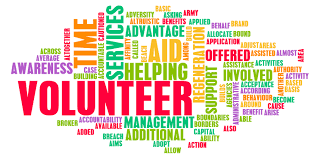Many good meaning words, word Volunteer highlighted